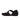 Alya - Genuine Leather Closed Toe Sandals For Women / Black Nubuck Leather
