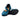 Alya - Genuine Leather Closed Toe Sandals For Women / Navy Nubuck Leather