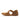 Alya - Genuine Leather Closed Toe Sandals For Women / Tan - Crazy Oiled Leather