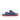 Bali-W - Genuine Wool Orthopedic Arch Support House Slippers For Men / Navy - Red Wool
