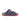 Bali-W - Genuine Wool Orthopedic Arch Support House Slippers For Men / Navy - Red Wool