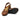 Belinda - Genuine Leather Closed Toe Sandals For Women / Brown - Crazy Oiled Leather