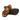 Campell - Genuine Leather Orthopedic Arch Support Sandals For Women / Brown - Crazy Oiled Leather