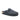 Capri-W - Genuine Wool Orthopedic Arch Support House Slippers For Men / Dark Grey - Black Wool