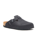 Black Nubuck Leather