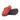 Capri - Genuine Leather Orthopedic Arch Support Clogs For Men / Red Nubuck Leather