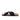 Cross - Genuine Leather Orthopedic Arch Support Sandals For Men / Black Nubuck Leather