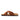 Cross - Genuine Leather Orthopedic Arch Support Sandals For Men / Brown - Crazy Oiled Leather