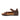 Daisy - Genuine Leather Flat Sandals For Women / Brown - Crazy Oiled Leather