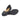 Este - Genuine Leather Closed Toe Sandals For Women / Black Nubuck Leather