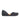 Este - Genuine Leather Closed Toe Sandals For Women / Black Nubuck Leather