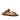 Fae Cuir Véritable Femme Tongs, Semelle Orthopédique - Cuir Nubuck Sable