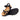 Gabriella - Genuine Leather Orthopedic Arch Support Flat Sandals For Women / Black Nubuck Leather