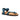 Gabriella - Genuine Leather Orthopedic Arch Support Flat Sandals For Women / Navy Nubuck Leather