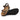 Gabriella - Genuine Leather Orthopedic Arch Support Flat Sandals For Women / Leopard Printed Leather
