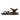 Gabriella - Genuine Leather Orthopedic Arch Support Flat Sandals For Women / Leopard Printed Leather