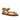 Gabriella - Genuine Leather Orthopedic Arch Support Flat Sandals For Women / Tan - Crazy Oiled Leather