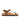 Gerda - Genuine Leather Orthopedic Arch Support Flat Sandals For Women / Sand Nubuck Leather