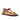 Gerda Cuir Véritable Femme Sandales à Brides, Semelle Orthopédique - Cuir Huilé Camel