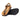 Gerda - Genuine Leather Orthopedic Arch Support Flat Sandals For Women / Tan - Crazy Oiled Leather