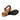 Grady - Genuine Leather Flat Sandals For Women / Brown - Crazy Oiled Leather