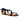 Grady - Genuine Leather Flat Sandals For Women / Black Nubuck Leather