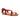 Grady - Genuine Leather Flat Sandals For Women / Red Nubuck Leather