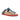 Guidan - Genuine Leather Orthopedic Arch Support Sandals For Women / Navy - Red Nubuck Leather