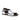 Lorah - Genuine Leather Flat Sandals For Women / Silver Printed Leather