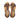 Macrea - Genuine Leather Flat Sandals For Women / Leopard Nubuck Leather