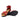 Milano - Genuine Leather Flat Sandals For Women / Red Nubuck Leather