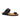 Nicole - Genuine Leather Sandals For Women / Black Nubuck Leather