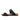 Nicole - Genuine Leather Sandals For Women / Black Nubuck Leather
