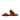 Nicole - Genuine Leather Sandals For Women / Brown - Crazy Oiled Leather