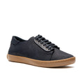 Black Nubuck Leather