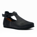 Black Nubuck Leather