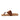 Silvia - Genuine Leather Orthopedic Arch Support Sandals For Women / Brown - Crazy Oiled Leather