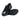 Sorel - Genuine Leather Lace Up Orthopedic Arch Support Shoes For Women / Black Skin Leather