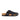 Trudi - Genuine Leather Orthopedic Clogs For Women / Black Nubuck Leather