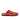 Trudi - Genuine Leather Orthopedic Clogs For Women / Red Nubuck Leather