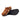 Trudi - Genuine Leather Orthopedic Clogs For Men / Brown - Crazy Oiled Leather