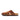 Trudi - Genuine Leather Orthopedic Clogs For Men / Brown - Crazy Oiled Leather