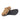 Trudi - Genuine Leather Orthopedic Clogs For Men / Tan - Crazy Oiled Leather