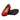 Velda - Genuine Leather Mary Jane Flat Shoes For Women / Red Nubuck Leather