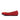 Velda - Genuine Leather Mary Jane Flat Shoes For Women / Red Nubuck Leather