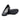 Velda - Genuine Leather Mary Jane Flat Shoes For Women / Black Skin Leather
