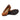 Velda - Genuine Leather Mary Jane Flat Shoes For Women / Brown - Crazy Oiled Leather