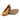 Velda - Genuine Leather Mary Jane Flat Shoes For Women / Tan - Crazy Oiled Leather