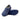 Yew - Genuine Wool Orthopedic Arch Support House Shoes For Men / Navy - Grey Wool