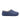 Yew - Genuine Wool Orthopedic Arch Support House Shoes For Men / Navy - Grey Wool